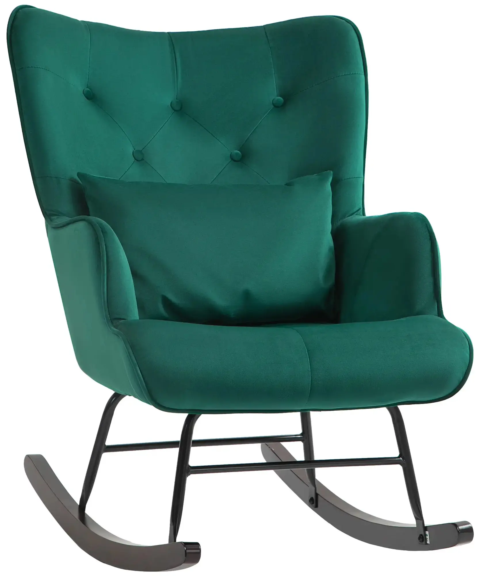 Кресло-качалка Homcom 839-969V00GN (Green) - 3