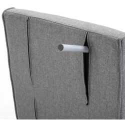 Кресло раскладное Homcom 833-040V01 65x69x80 cm (Dark Grey) Thumb