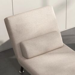 Fotoliu extensibil Homcom 833-066BG 70x75 cm (Beige/Black) Thumb