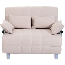 Fotoliu extensibil Homcom 833-079 102x82x81 cm (Cream) Thumb