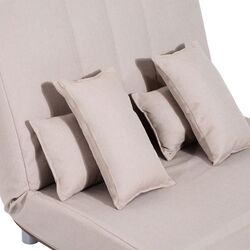 Fotoliu extensibil Homcom 833-079 102x82x81 cm (Cream) Thumb