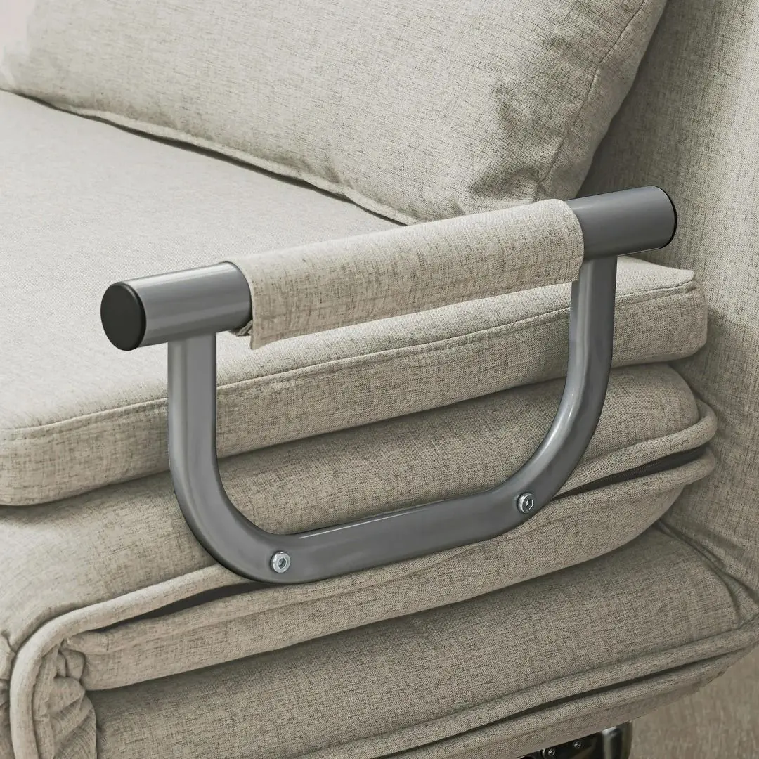 Кресло раскладное Homcom 839-736V00CG 72x78x83 cm (Dark Grey)