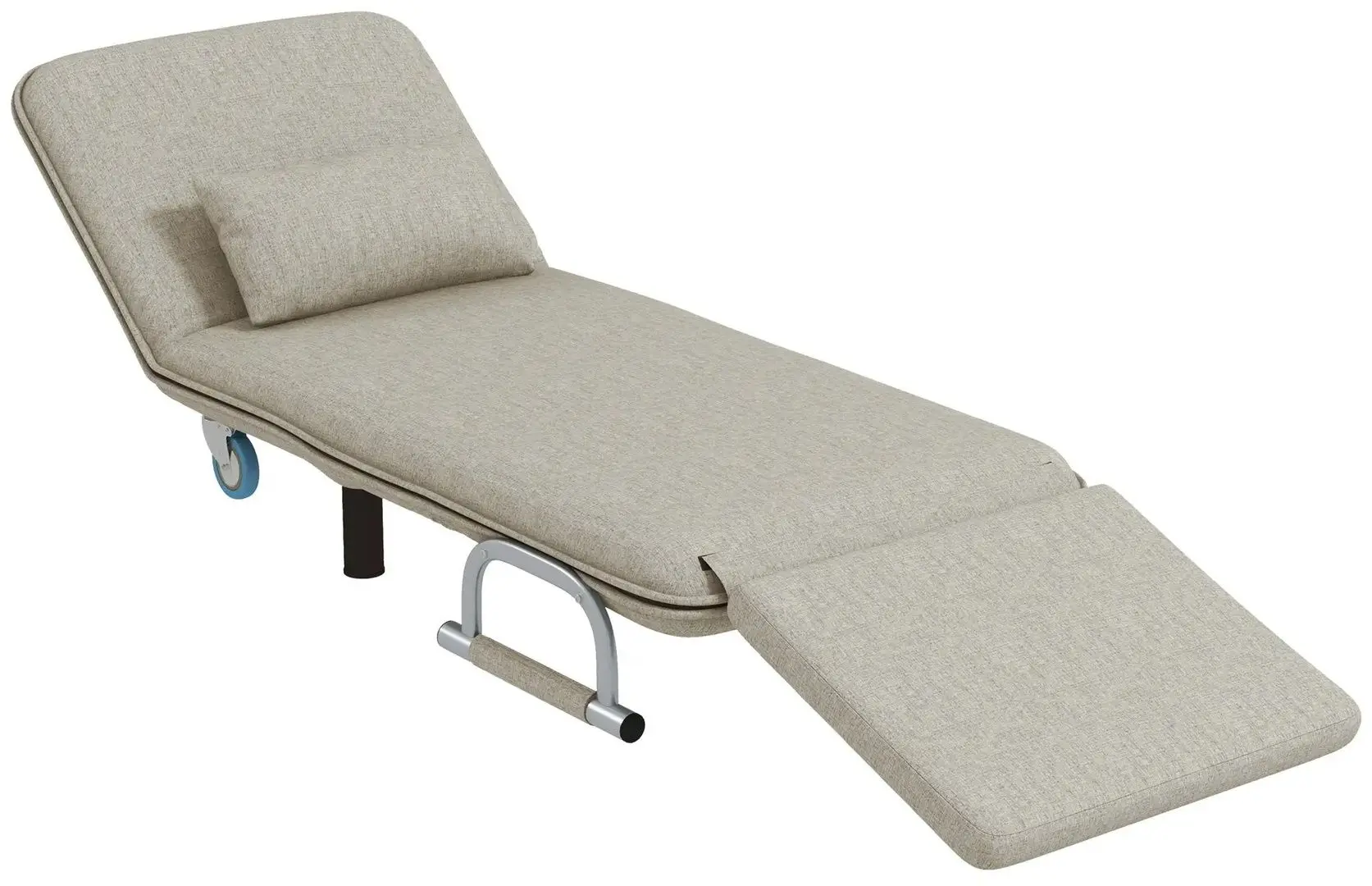 Кресло раскладное Homcom 839-736V00CG 72x78x83 cm (Dark Grey)