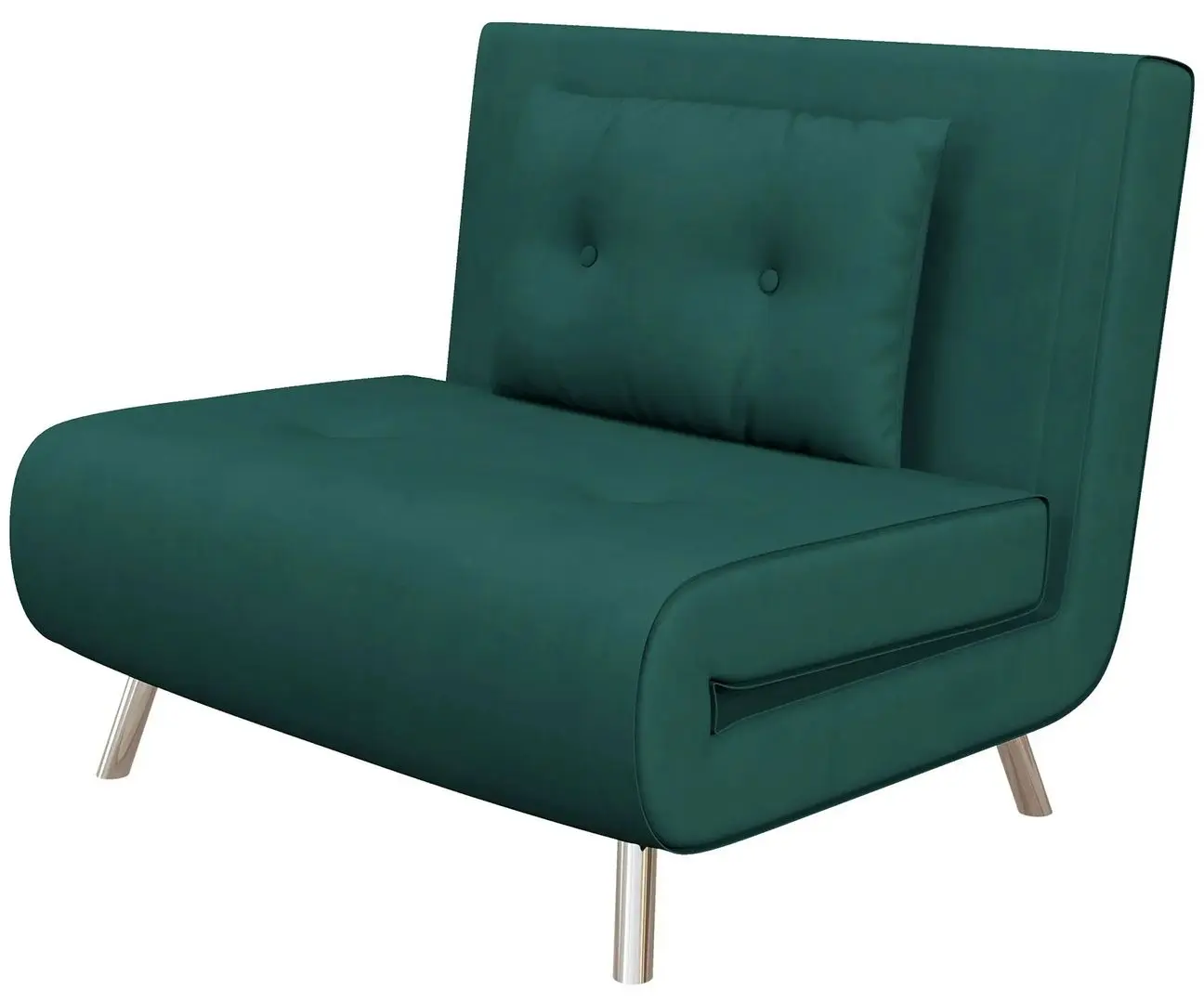 Fotoliu extensibil Homcom 839-893V01DG 83x88x100 cm (Dark Green)