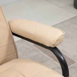 Fotoliu-recliner Homcom 700-037V01CW (Cream White) Thumb