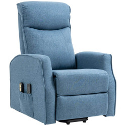 Fotoliu-recliner Homcom 700-106V90BU (Blue) Thumb