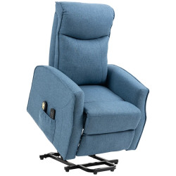 Fotoliu-recliner Homcom 700-106V90BU (Blue) Thumb