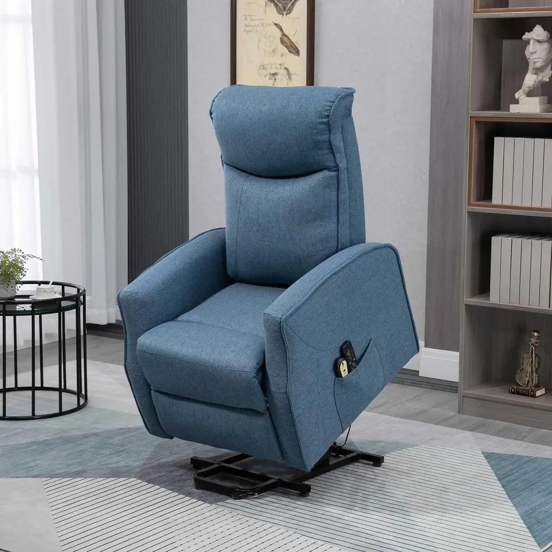 Fotoliu-recliner Homcom 700-106V90BU (Blue)