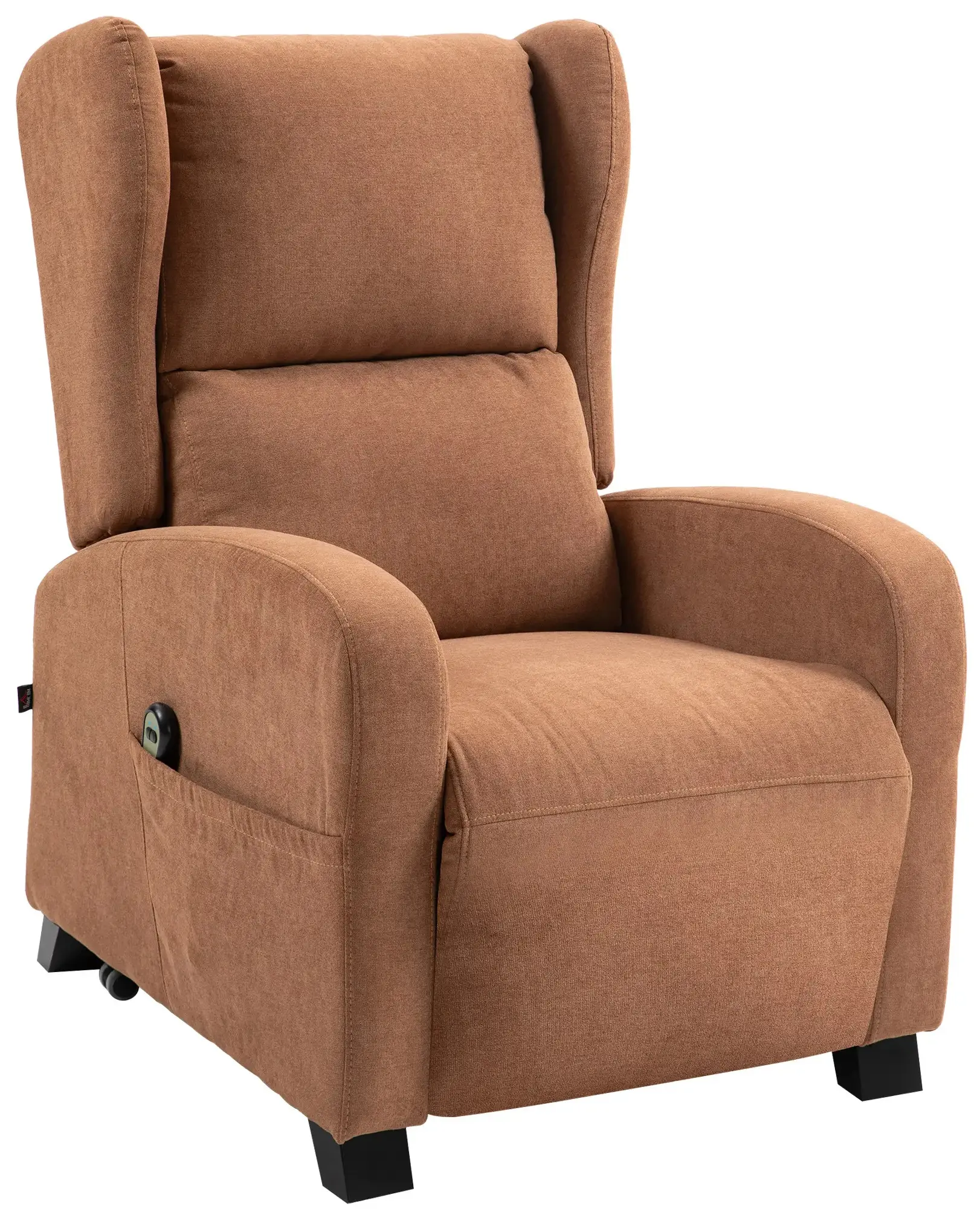 Fotoliu-recliner Homcom 700-130V90DR (Brown) - 2