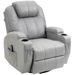 Кресло-реклайнер Homcom 700-166V90GY (Grey) Thumb