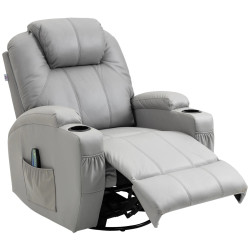 Кресло-реклайнер Homcom 700-166V90GY (Grey) Thumb