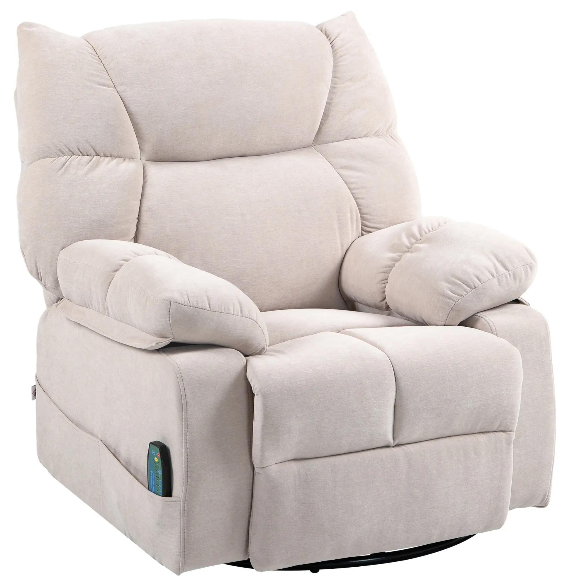 Fotoliu-recliner Homcom 700-174V90BG (Beige) - 2