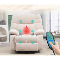 Fotoliu-recliner Homcom 700-174V90BG (Beige) Thumb