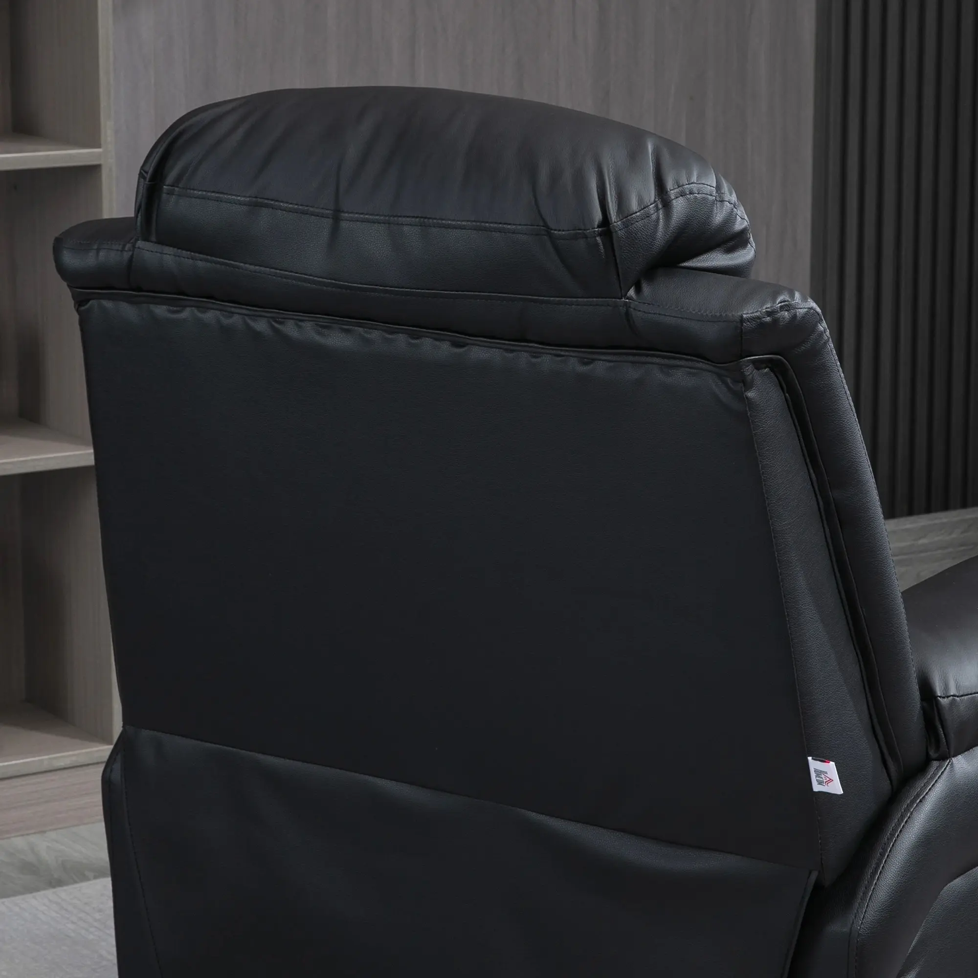 Fotoliu-recliner Homcom 713-013V91BK (Black) - 5