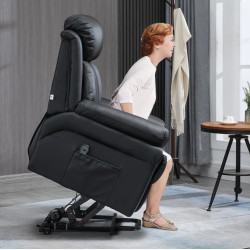 Fotoliu-recliner Homcom 713-013V91BK (Black) Thumb