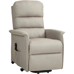 Fotoliu-recliner Homcom 713-042V90BG (Beige) Thumb