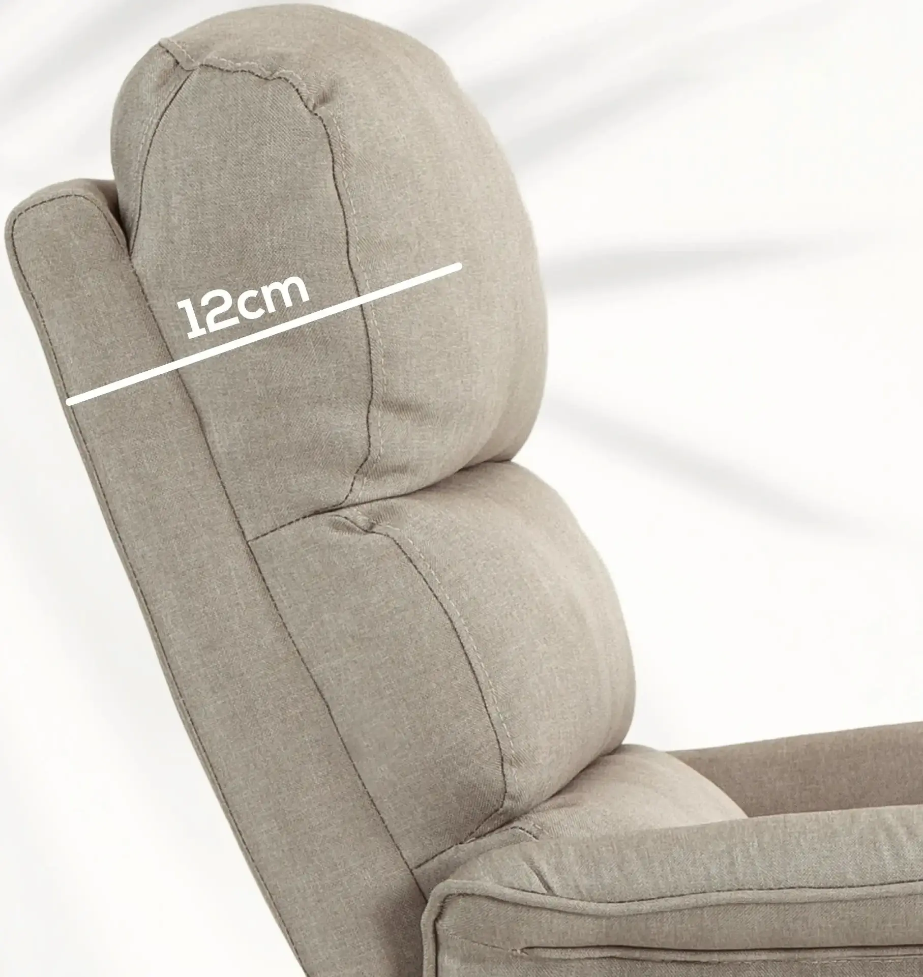 Fotoliu-recliner Homcom 713-042V90BG (Beige) - 3