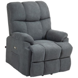 Fotoliu-recliner Homcom 713-043V91CG (Dark Grey) Thumb