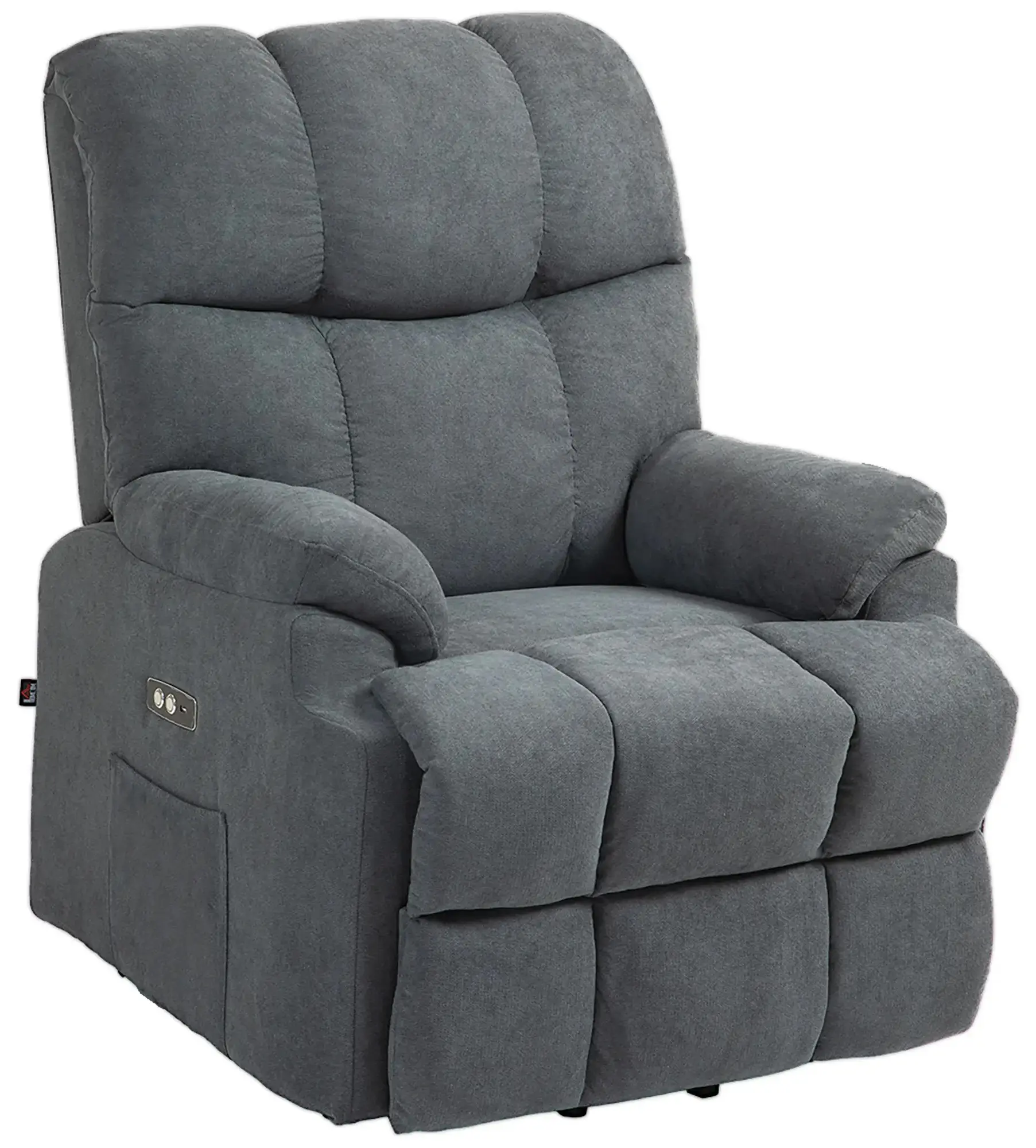 Fotoliu-recliner Homcom 713-043V91CG (Dark Grey) - 2