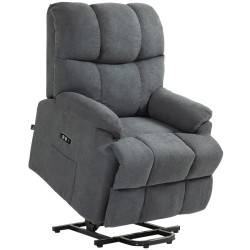 Fotoliu-recliner Homcom 713-043V91CG (Dark Grey) Thumb