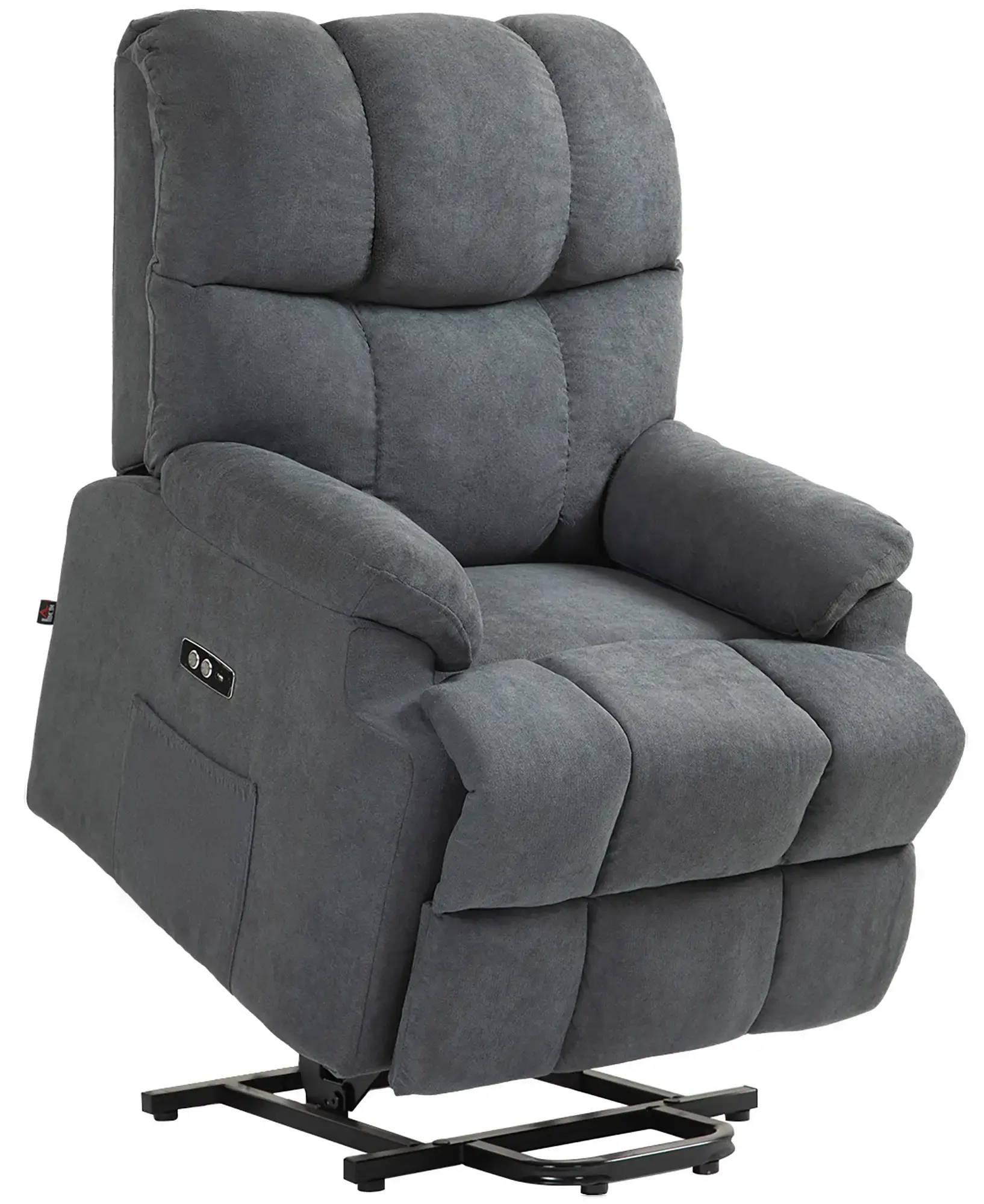 Fotoliu-recliner Homcom 713-043V91CG (Dark Grey) - 3