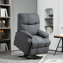 Fotoliu-recliner Homcom 713-043V91CG (Dark Grey)