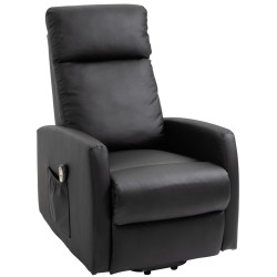 Fotoliu-recliner Homcom 713-066V90 (Black) Thumb