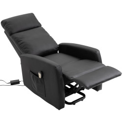 Fotoliu-recliner Homcom 713-066V90 (Black) Thumb