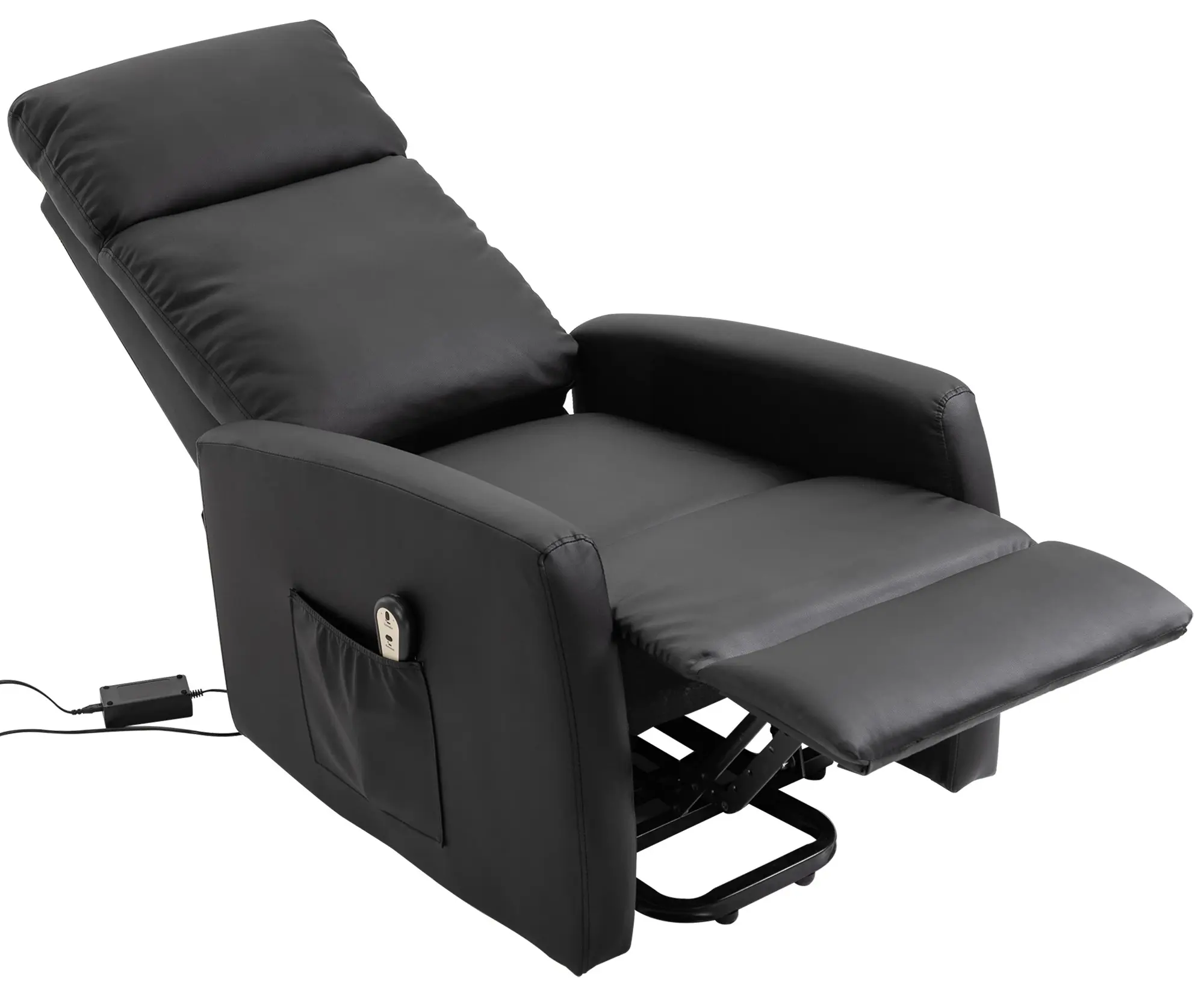 Fotoliu-recliner Homcom 713-066V90 (Black) - 4