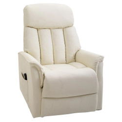 Fotoliu-recliner Homcom 713-067V91CW (Cream White) Thumb