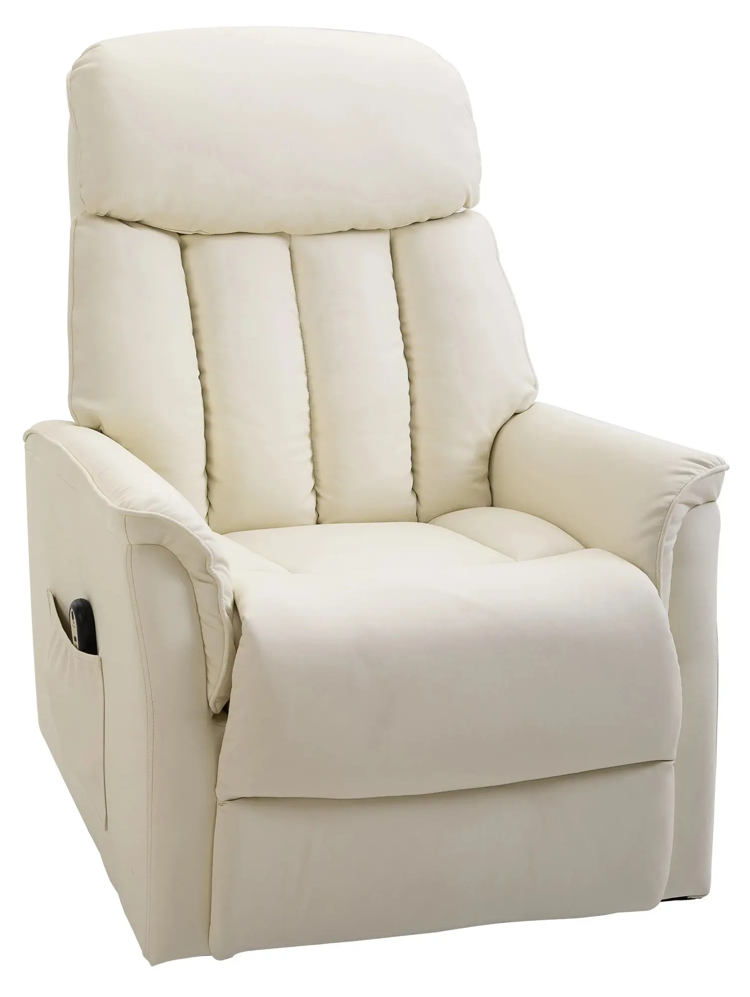 Fotoliu-recliner Homcom 713-067V91CW (Cream White) - 2
