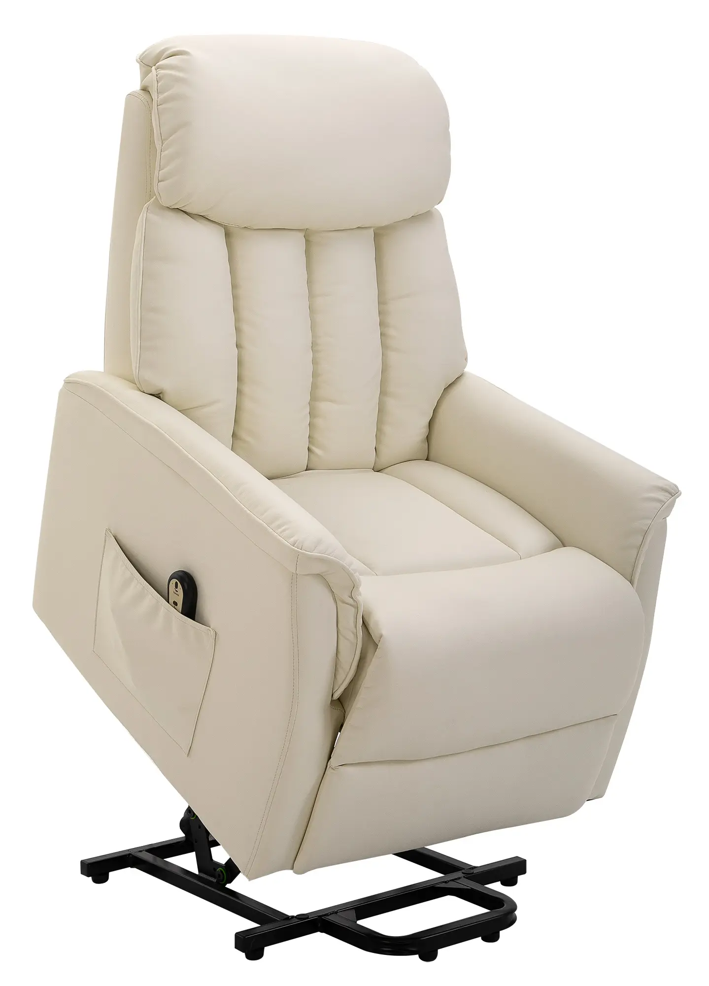 Fotoliu-recliner Homcom 713-067V91CW (Cream White) - 3