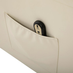 Fotoliu-recliner Homcom 713-067V91CW (Cream White) Thumb