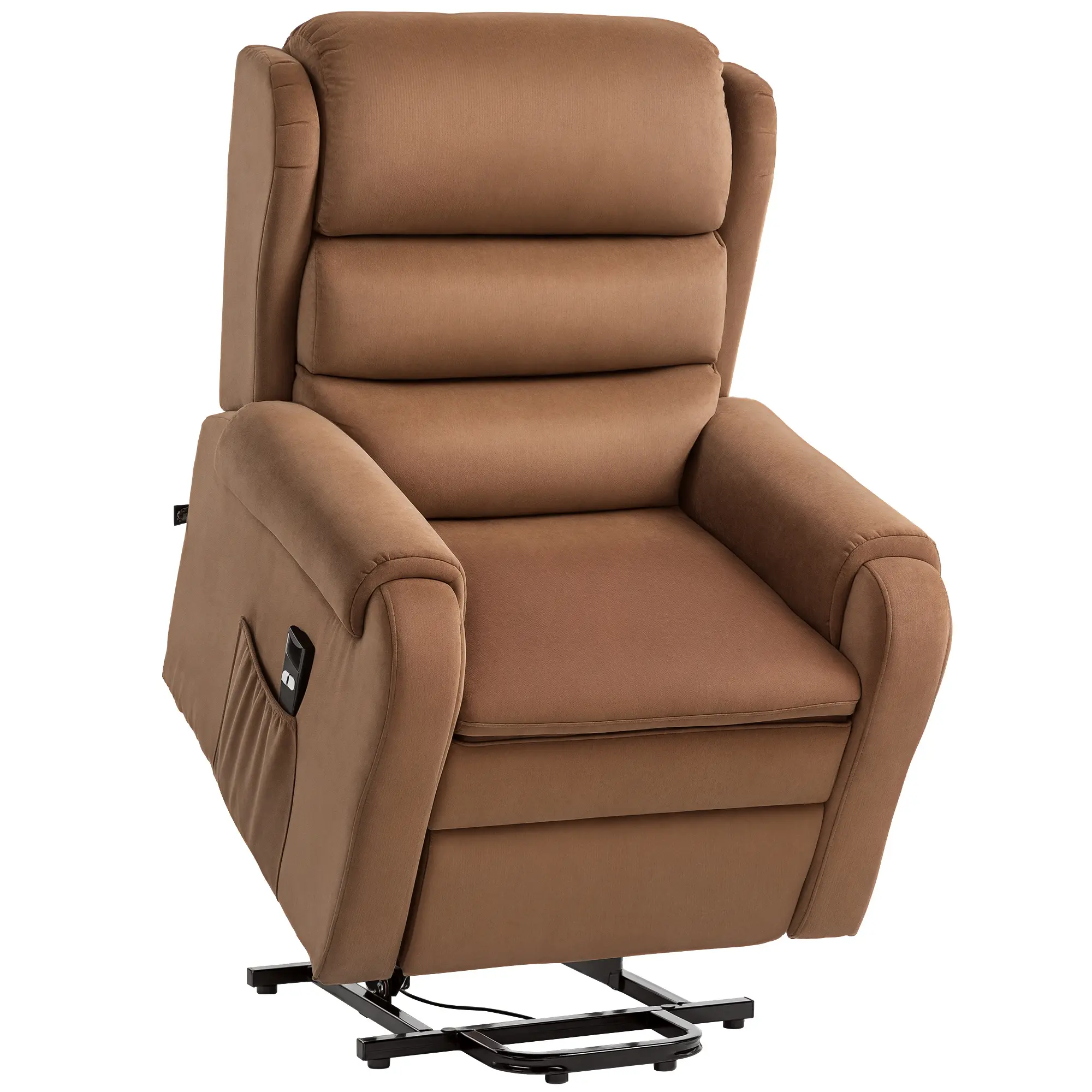 Кресло-реклайнер Homcom 713-069V90DR (Brown) - 3