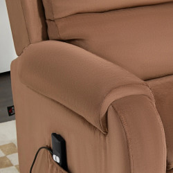 Кресло-реклайнер Homcom 713-069V90DR (Brown) Thumb