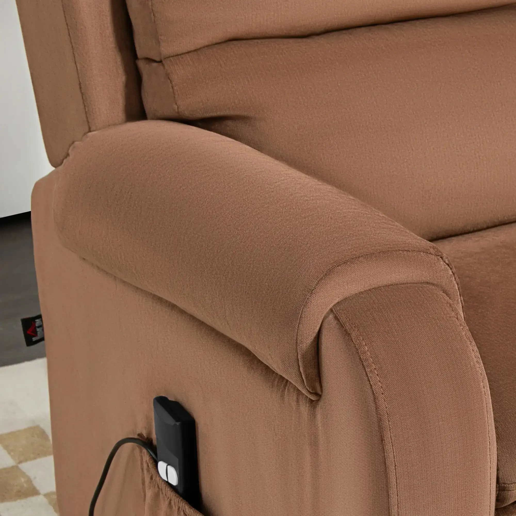 Кресло-реклайнер Homcom 713-069V90DR (Brown) - 4