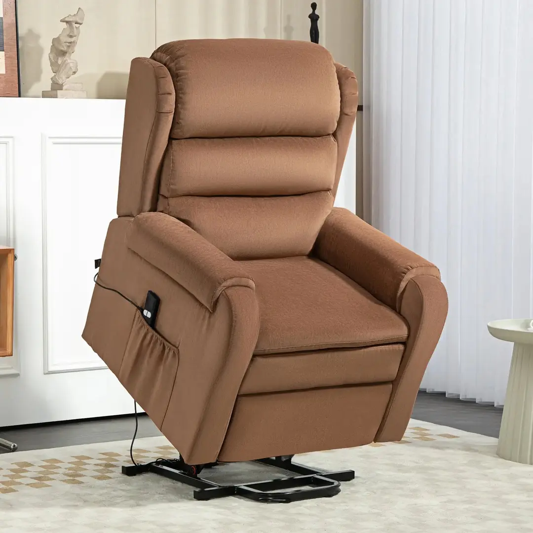 Кресло-реклайнер Homcom 713-069V90DR (Brown)