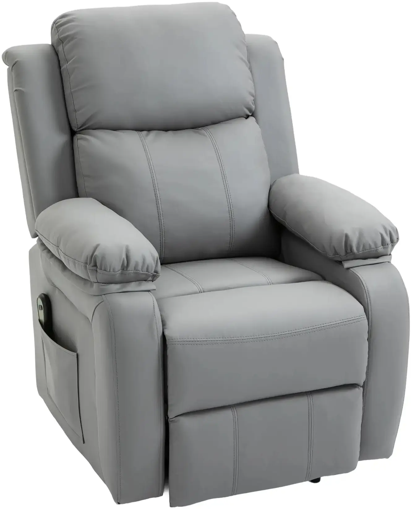 Fotoliu-recliner Homcom 713-092V90GY (Grey) - 2