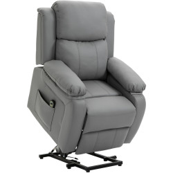 Fotoliu-recliner Homcom 713-092V90GY (Grey) Thumb