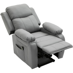 Fotoliu-recliner Homcom 713-092V90GY (Grey) Thumb