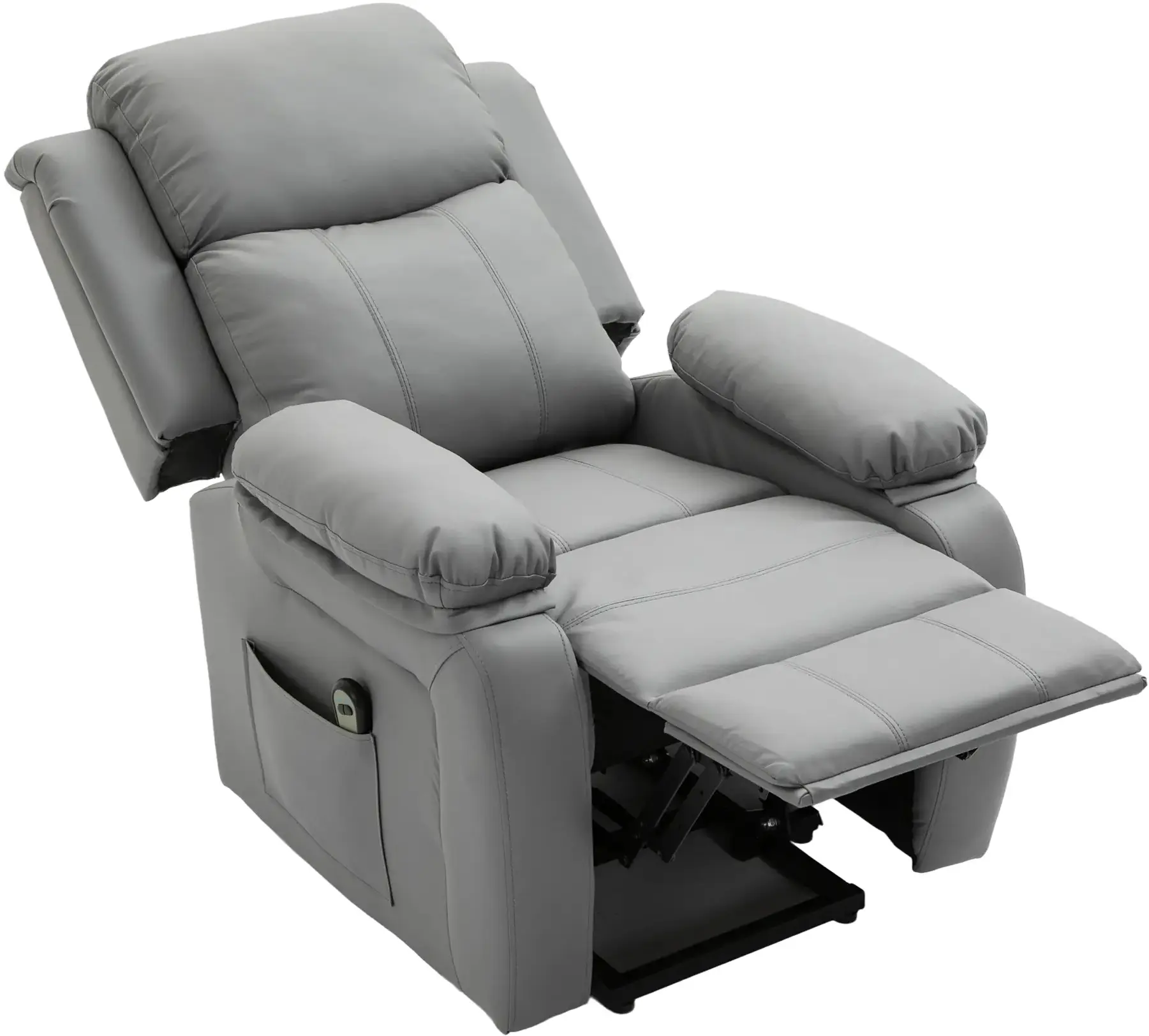 Fotoliu-recliner Homcom 713-092V90GY (Grey) - 4