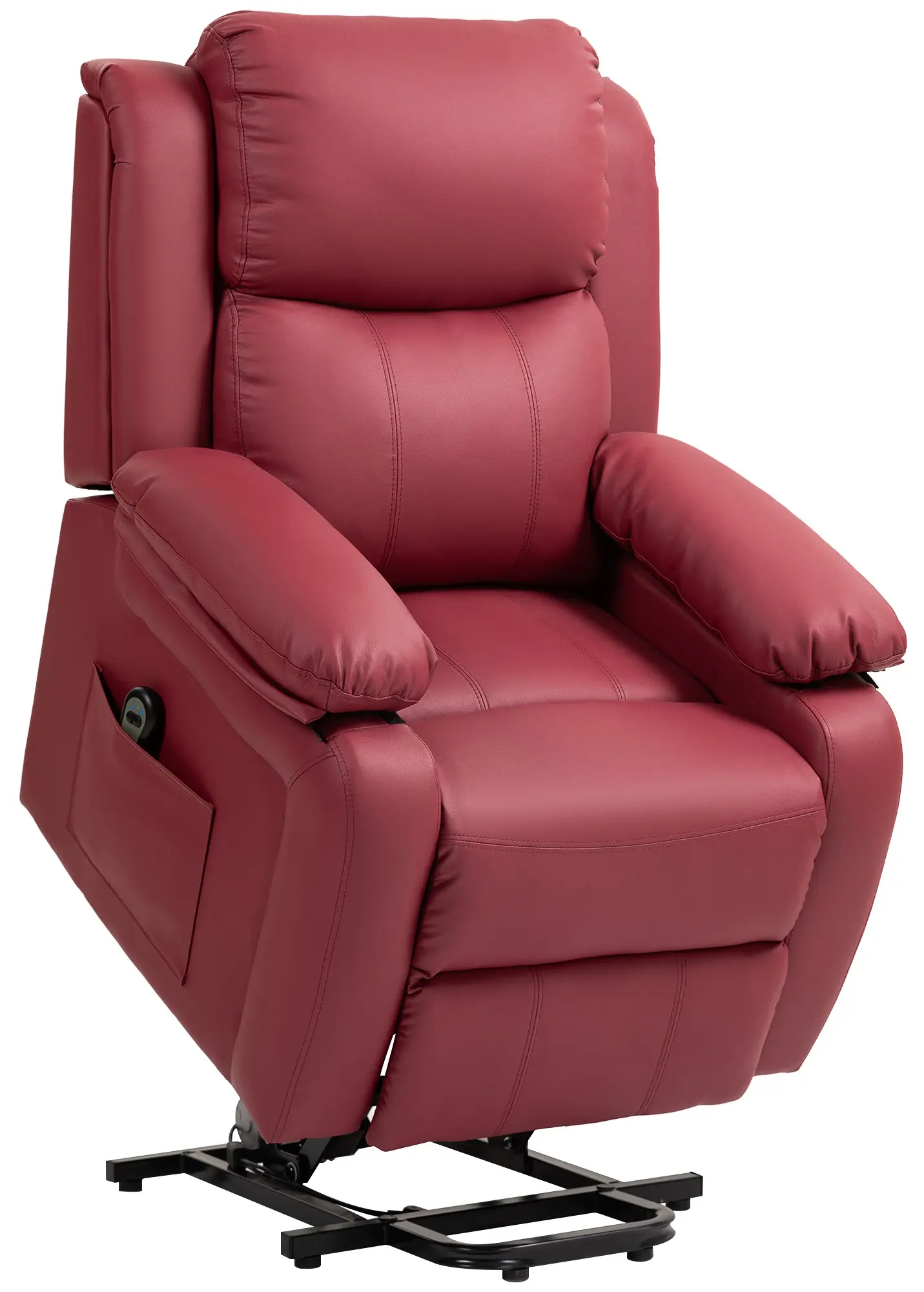 Fotoliu-recliner Homcom 713-092V90WR (Wine Red) - 3