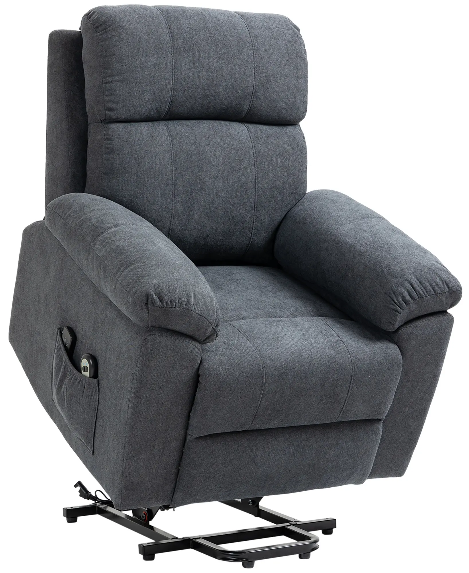Fotoliu-recliner Homcom 713-097 (Dark Grey) - 2