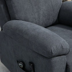 Fotoliu-recliner Homcom 713-097 (Dark Grey) Thumb