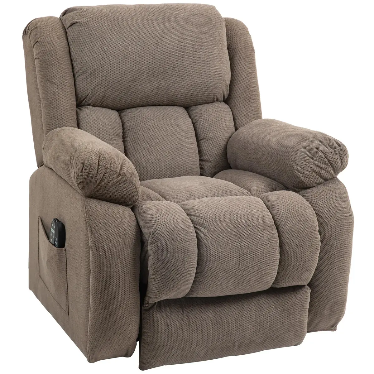 Fotoliu-recliner Homcom 713-173V90LR (Brown) - 2