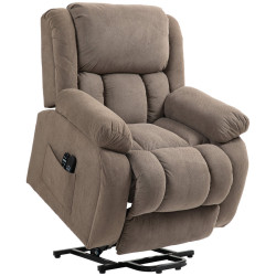 Fotoliu-recliner Homcom 713-173V90LR (Brown) Thumb