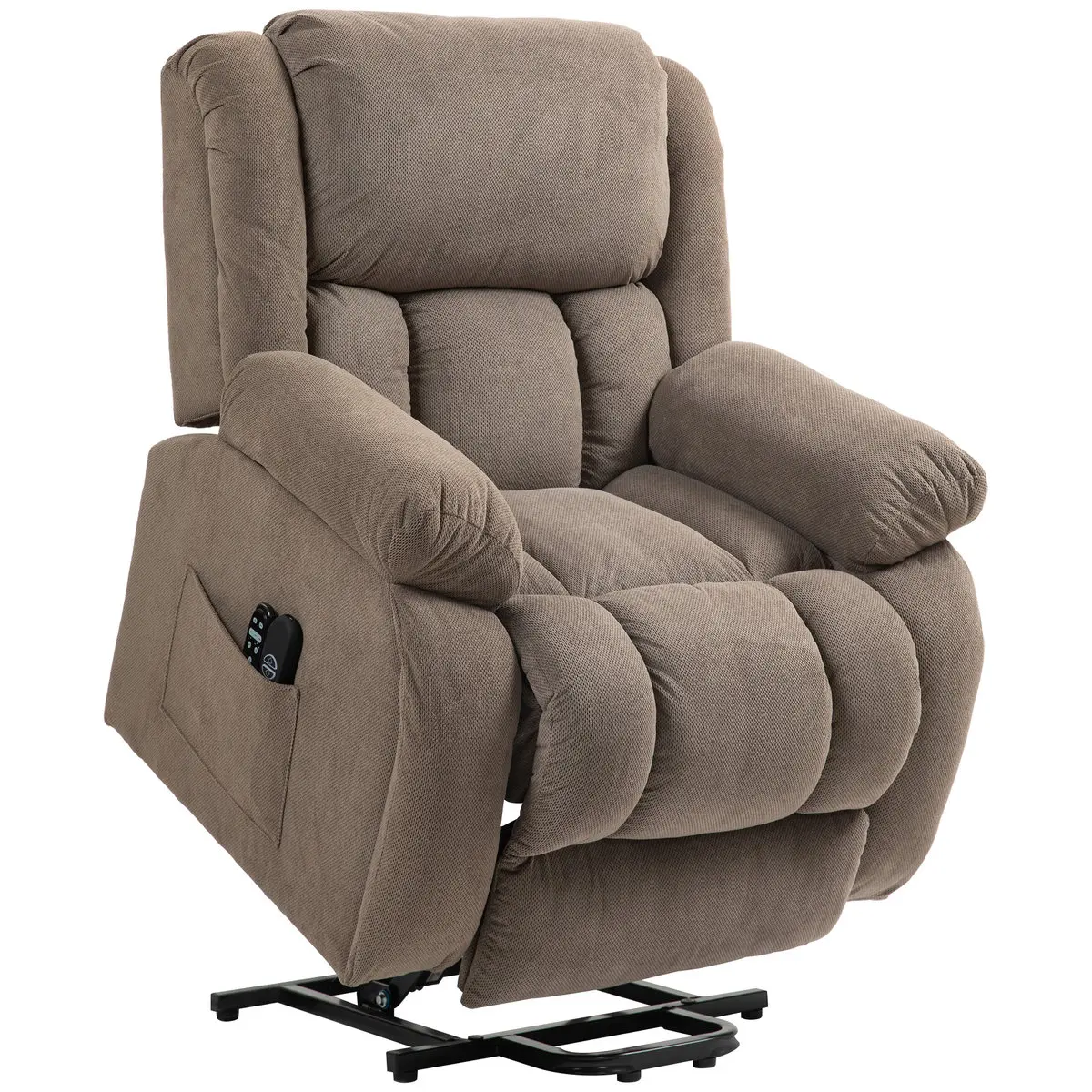 Fotoliu-recliner Homcom 713-173V90LR (Brown) - 3