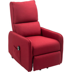 Fotoliu-recliner Homcom 713-191V90WR (Red) Thumb