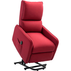 Fotoliu-recliner Homcom 713-191V90WR (Red) Thumb