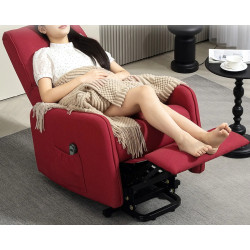 Fotoliu-recliner Homcom 713-191V90WR (Red) Thumb